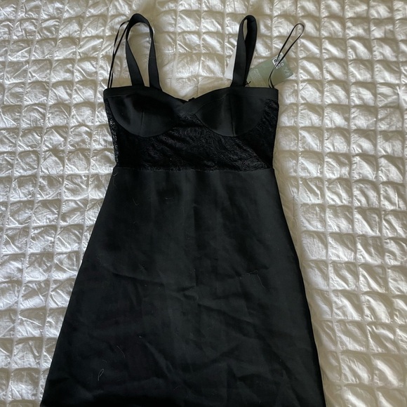H&M Black lace knit Slip Dress - Picture 1 of 8